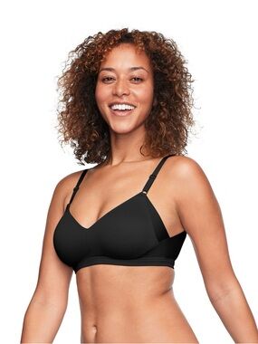Warners No Side Effects Underarm and Back-Smoothing Comfort Wireless Bra 40C